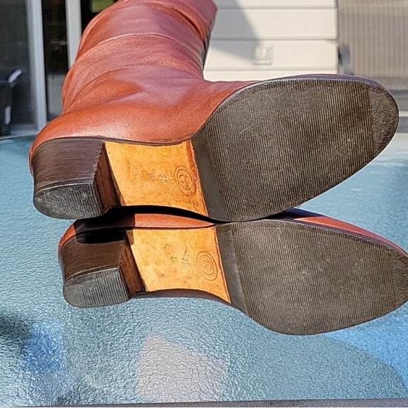 Vintage Gucci Leather Riding Pull On Boots - Picture 3 of 16